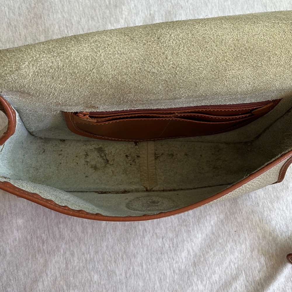 Vintage Dooney & Bourke Two Toned Crossbody - Picture 4 of 6
